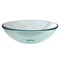 Fauceture EVSPCC1 1/2" Round Tempered Glass Vessel Sink, Clear EVSPCC1 - alternate 1